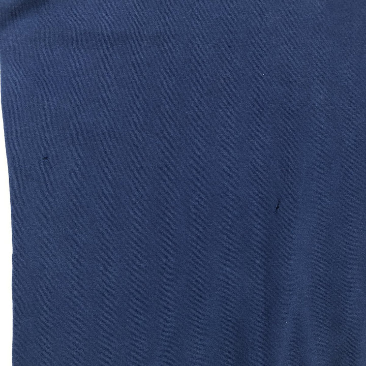 90'S Hanes BEEFY-T USMC Print T-Shirt, Made in USA, Men's Size L (approx.), Vintage cotton navy blue type Vintage Second Hand