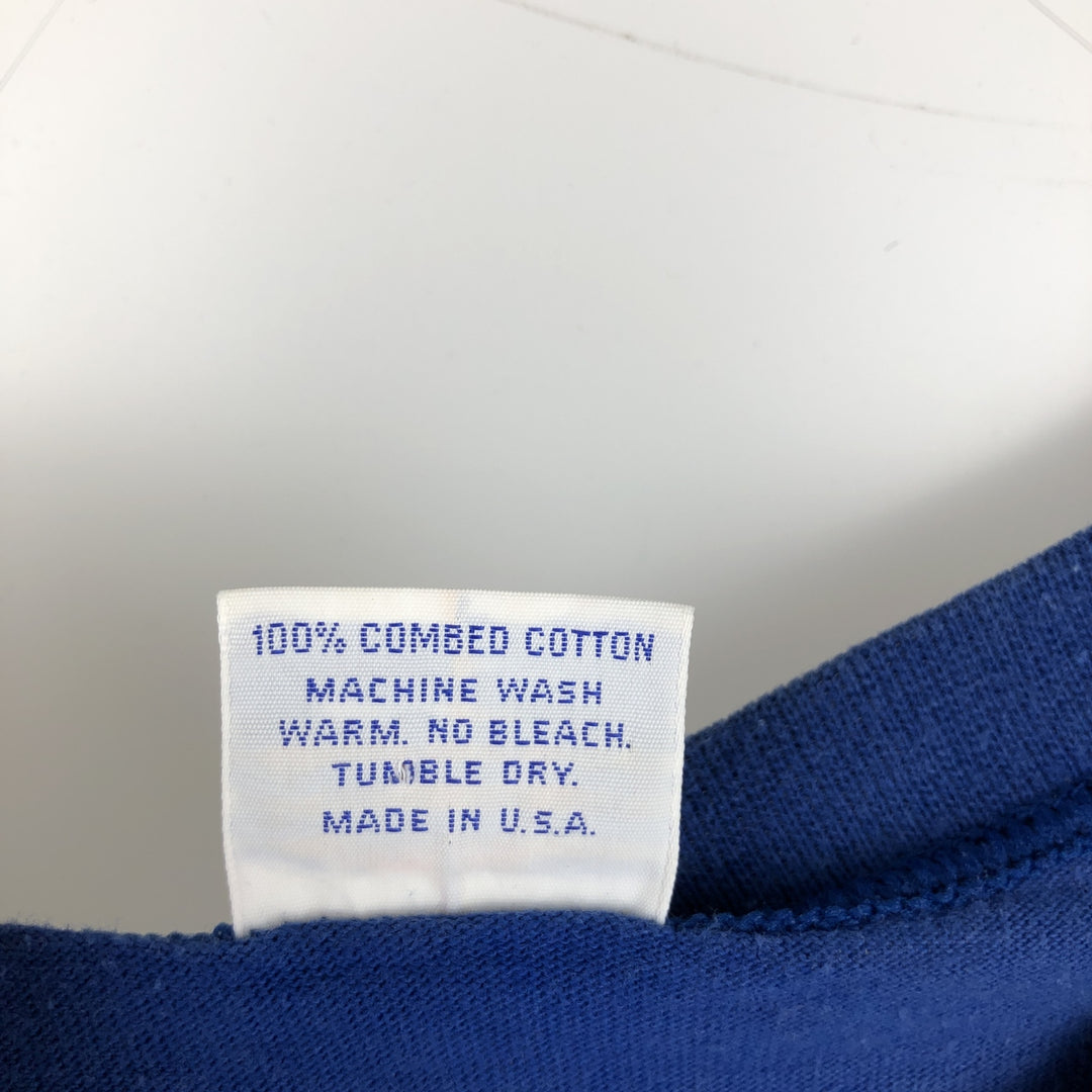 90'S Crazy Shirts Souvenir T-Shirt, Made in USA, Men's XL equivalent, Vintage cotton blue type Vintage Second Hand