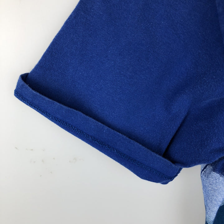 90'S Crazy Shirts Souvenir T-Shirt, Made in USA, Men's XL equivalent, Vintage cotton blue type Vintage Second Hand