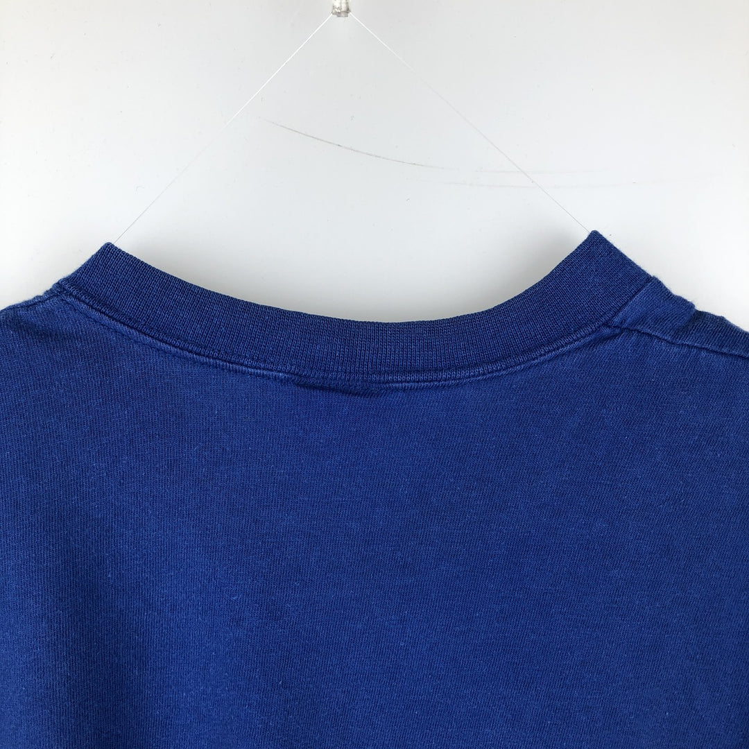 90'S Crazy Shirts Souvenir T-Shirt, Made in USA, Men's XL equivalent, Vintage cotton blue type Vintage Second Hand