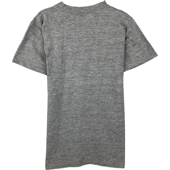 70'S ARTEX Print T-Shirt, Made in USA, Men's Size M (Equivalent), Vintage cotton gray type Vintage Second Hand