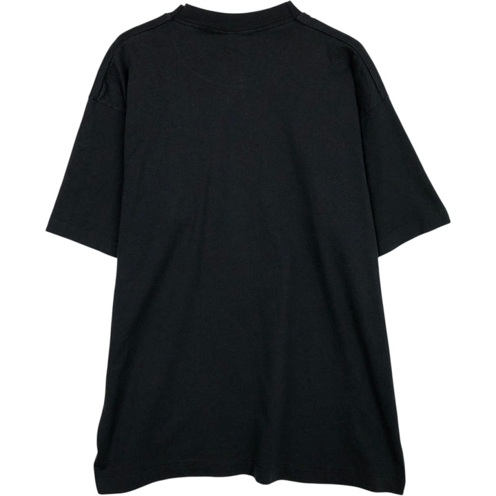 90'S Fruit of the Loom Best Printed T-shirt, Made in USA, Men's XL, Vintage cotton black type Vintage Second Hand