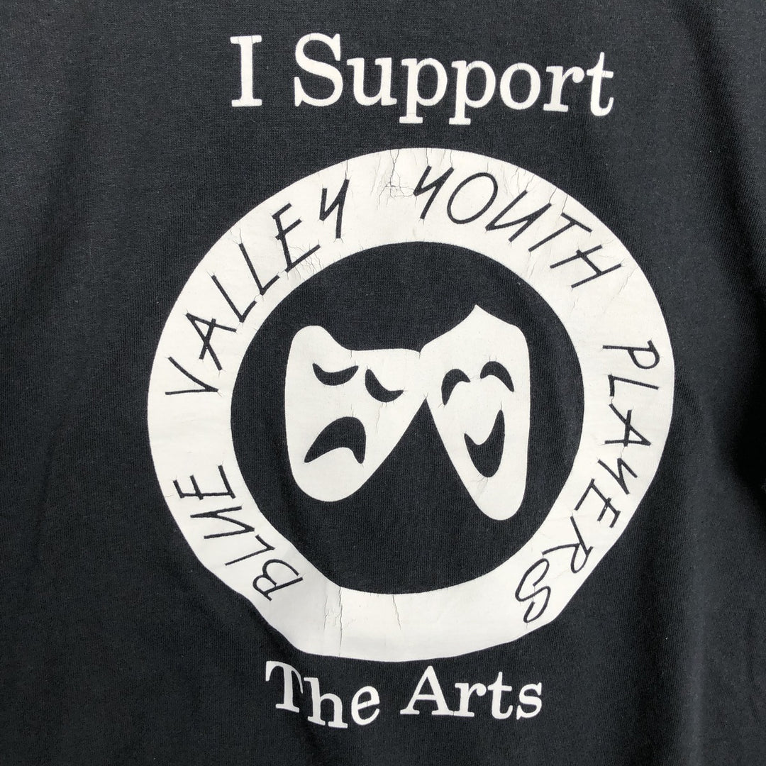 90'S Fruit of the Loom Best Printed T-shirt, Made in USA, Men's XL, Vintage cotton black type Vintage Second Hand
