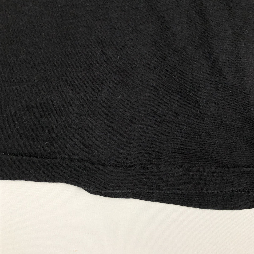 90'S ARTEX Eagle Pattern Print T-Shirt, Made in USA, Men's Size L (Equivalent), Vintage cotton black type Vintage Second Hand