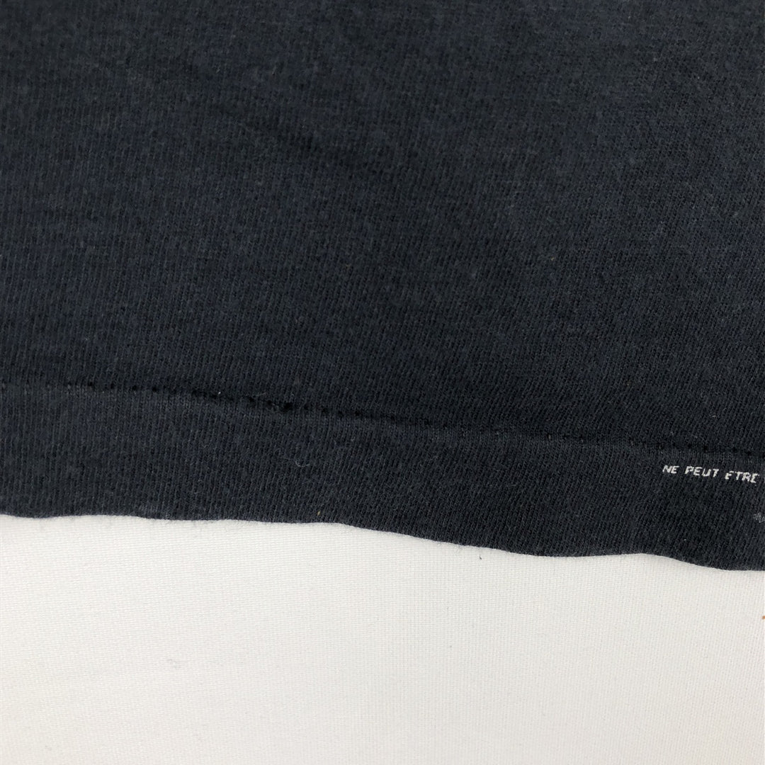 90'S Fruit of the Loom Screen Stars Print T-Shirt, Men's XL (approx.), Vintage cotton black type Vintage Second Hand