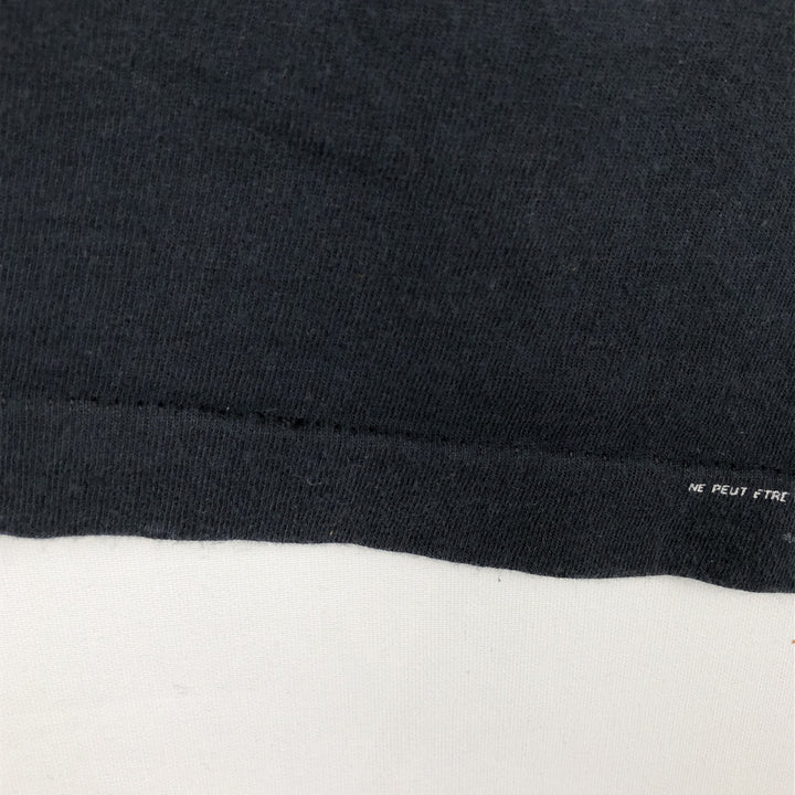 90'S Fruit of the Loom Screen Stars Print T-Shirt, Men's XL (approx.), Vintage cotton black type Vintage Second Hand
