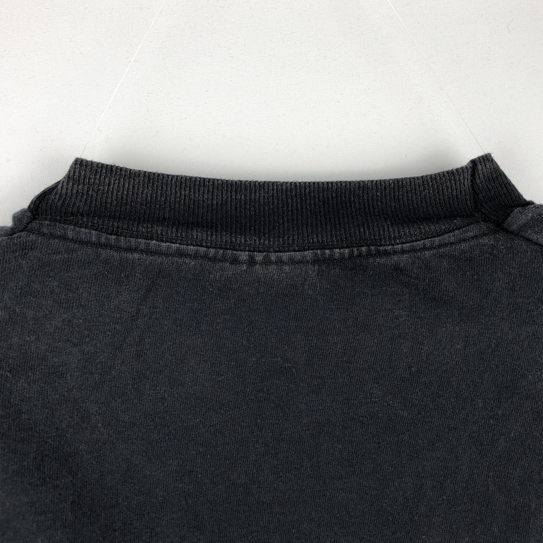 90'S Fruit of the Loom Screen Stars Print T-Shirt, Men's XL (approx.), Vintage cotton black type Vintage Second Hand