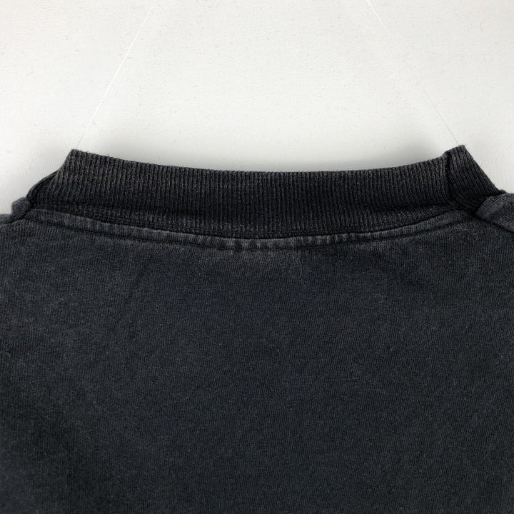 90'S Fruit of the Loom Screen Stars Print T-Shirt, Men's XL (approx.), Vintage cotton black type Vintage Second Hand