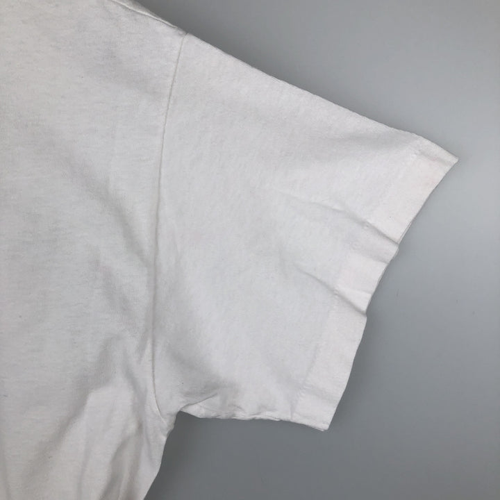 Screen Stars printed T-shirt, made in the USA, men's size XL (equivalent). cotton white type Vintage Second Hand
