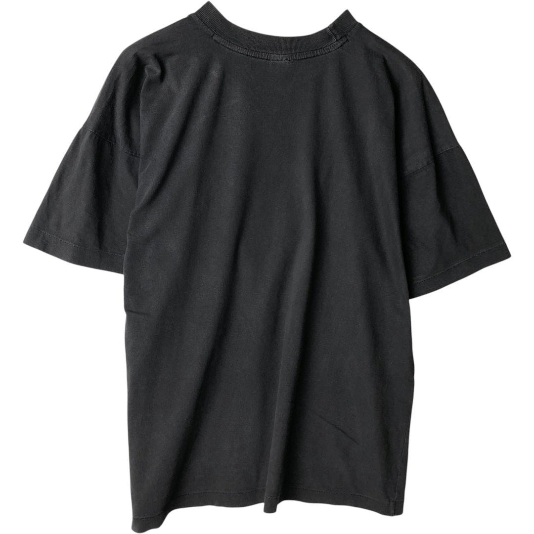 Vintage printed T-shirt from the 1990s, equivalent to men's size L. unclear black type Vintage Second Hand