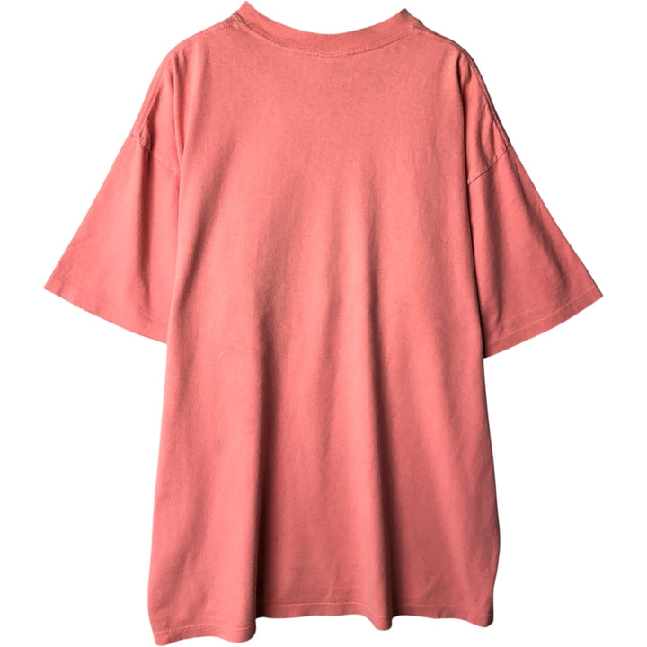 90'S SDI Print T-Shirt, Made in USA, Men's Size L (Equivalent), Vintage cotton coral Vintage Second Hand