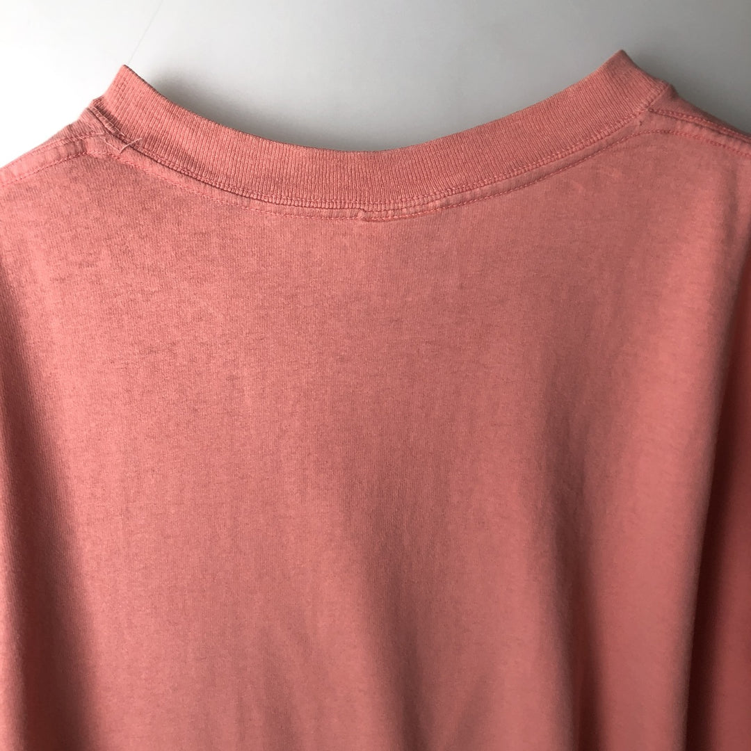 90'S SDI Print T-Shirt, Made in USA, Men's Size L (Equivalent), Vintage cotton coral Vintage Second Hand