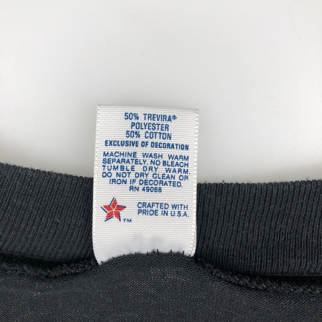 90'S Sofie Operation Desert Storm Print T-Shirt, Made in USA, Men's Size L (approx.), Vintage polyester black type Vintage Second Hand