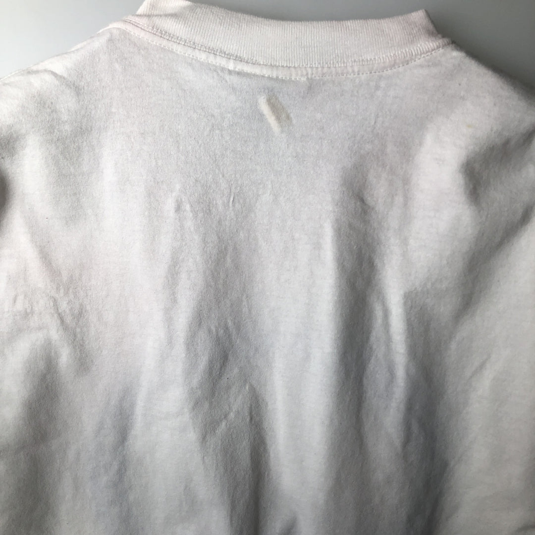 90'S All Sport PROWEIGHT Print T-Shirt, Made in USA, Men's XL equivalent, Vintage cotton white type Vintage Second Hand