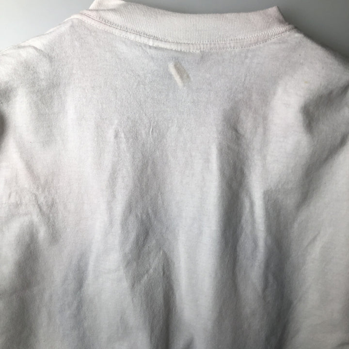 90'S All Sport PROWEIGHT Print T-Shirt, Made in USA, Men's XL equivalent, Vintage cotton white type Vintage Second Hand