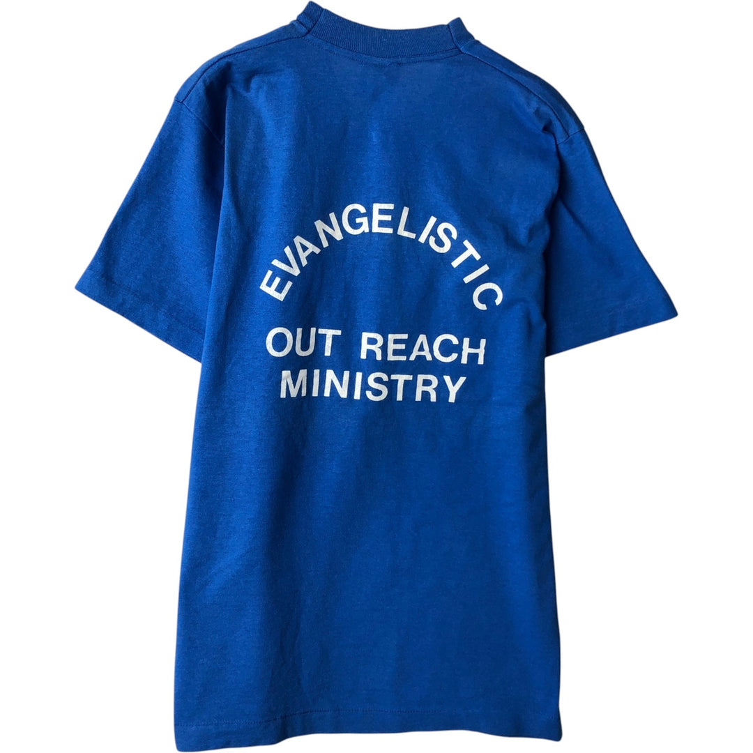 90'S Screen Stars Best Printed T-Shirt, Made in USA, Men's Size Medium, Vintage cotton blue type Vintage Second Hand