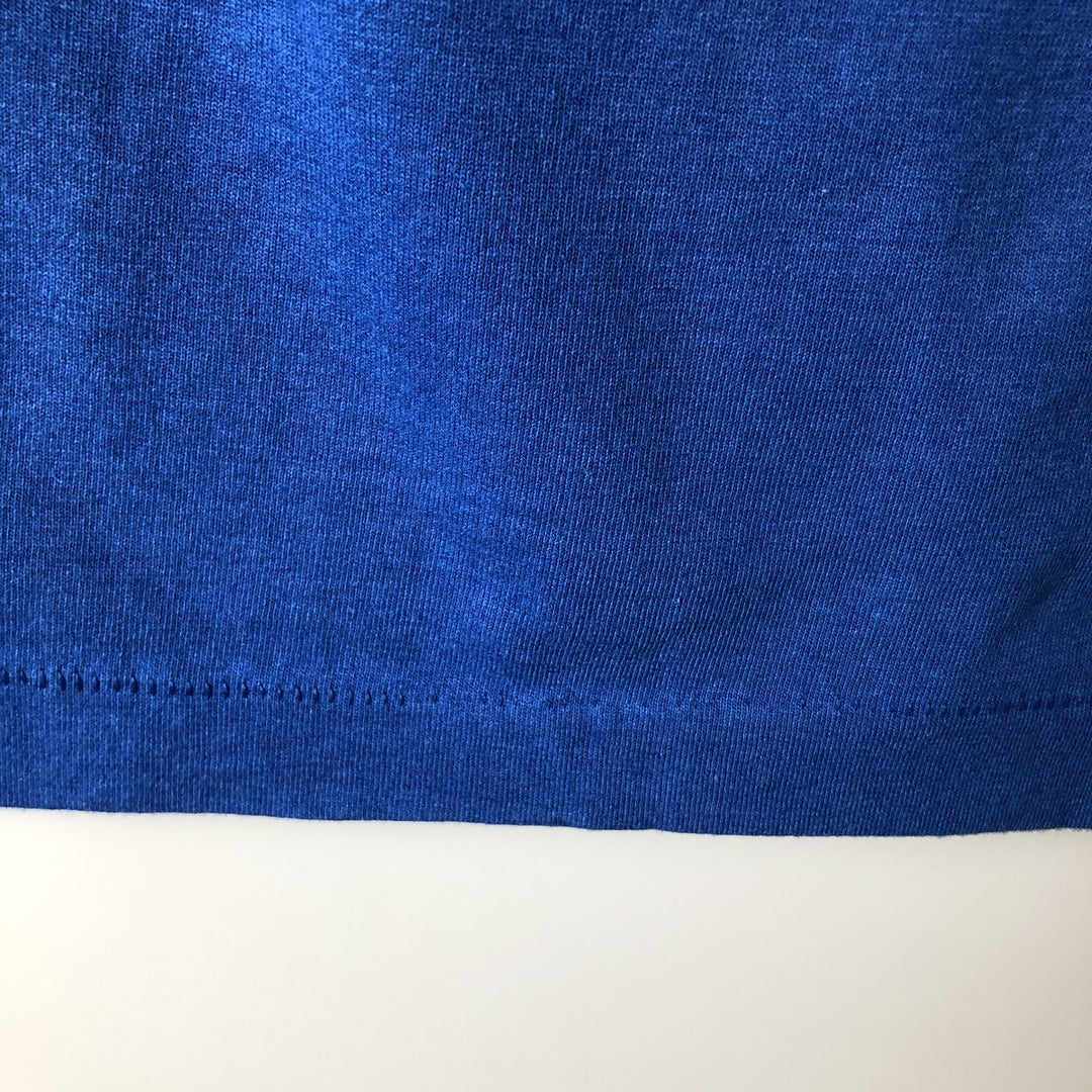 90'S Screen Stars Best Printed T-Shirt, Made in USA, Men's Size Medium, Vintage cotton blue type Vintage Second Hand
