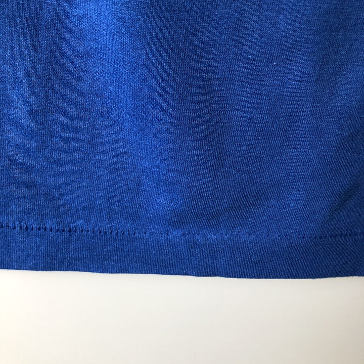 90'S Screen Stars Best Printed T-Shirt, Made in USA, Men's Size Medium, Vintage cotton blue type Vintage Second Hand
