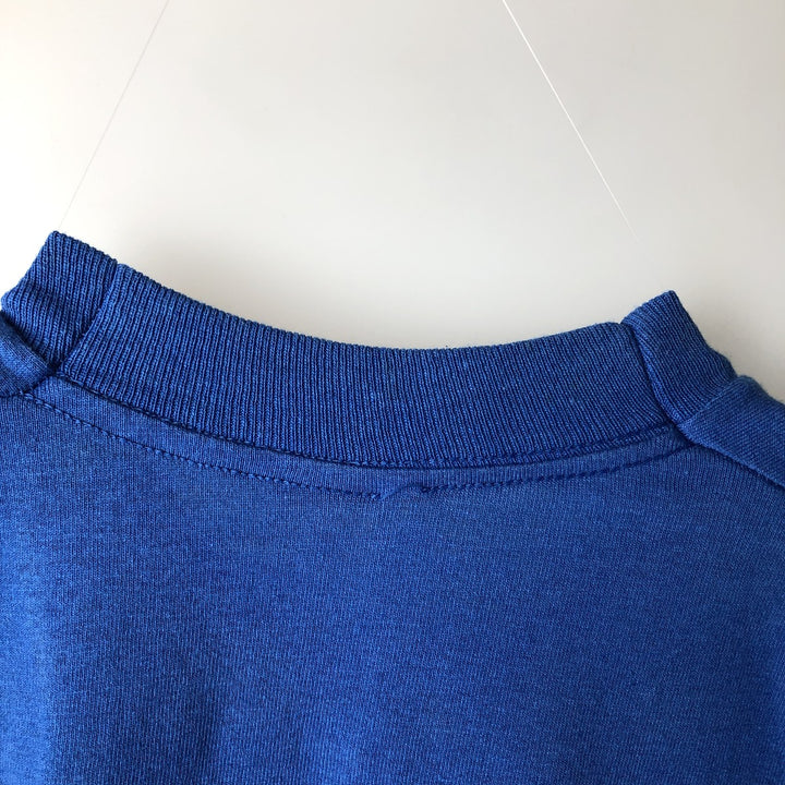 90'S Screen Stars Best Printed T-Shirt, Made in USA, Men's Size Medium, Vintage cotton blue type Vintage Second Hand