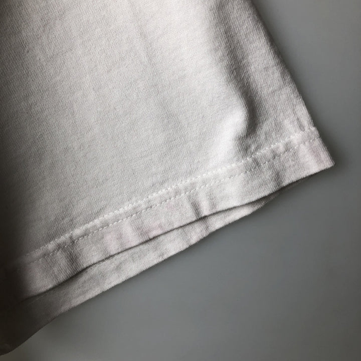 90'S Fruit of the Loom Screen Stars Print T-Shirt, Men's XL (approx.), Vintage cotton white type Vintage Second Hand