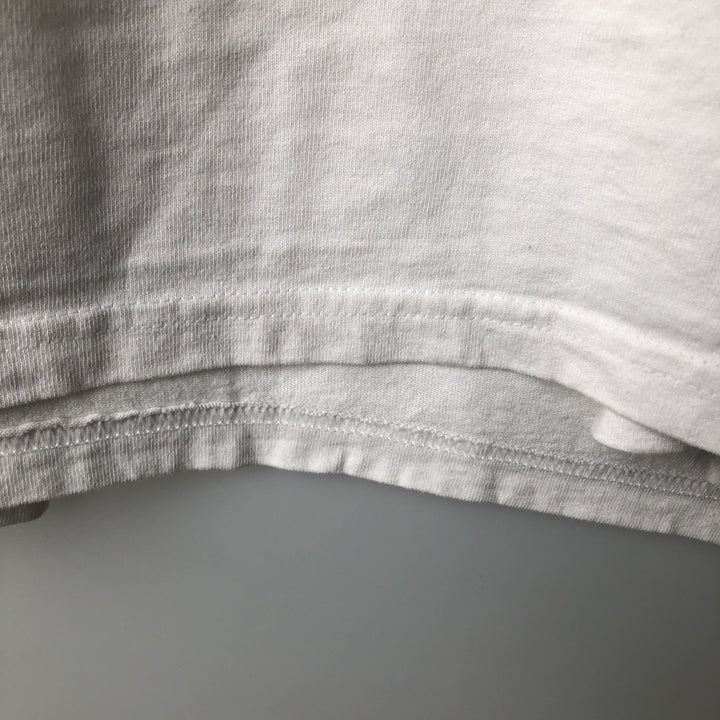 90'S Fruit of the Loom Screen Stars Print T-Shirt, Men's XL (approx.), Vintage cotton white type Vintage Second Hand