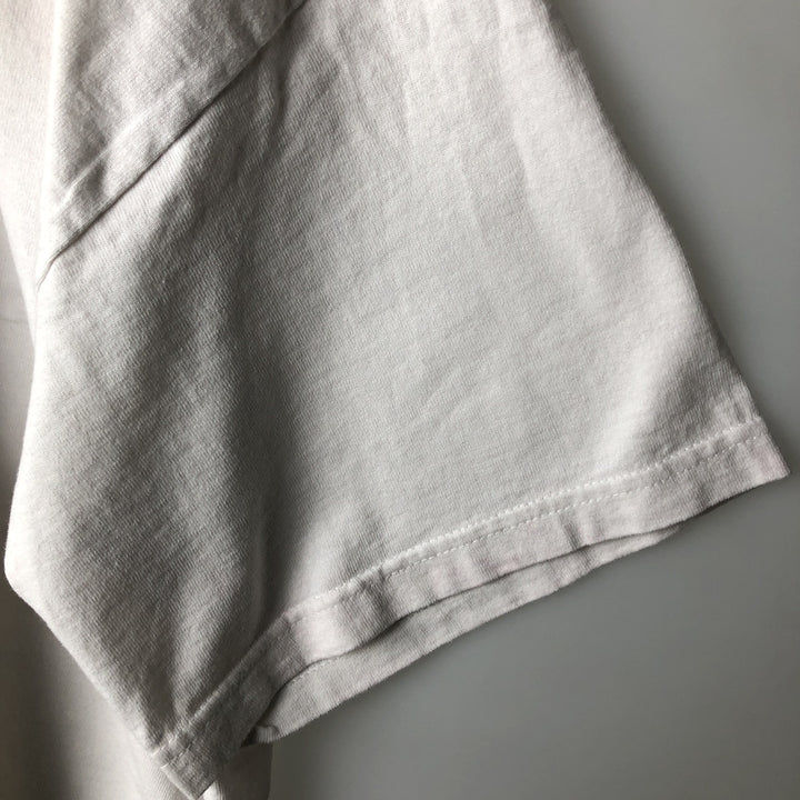 90'S Fruit of the Loom Screen Stars Print T-Shirt, Men's XL (approx.), Vintage cotton white type Vintage Second Hand