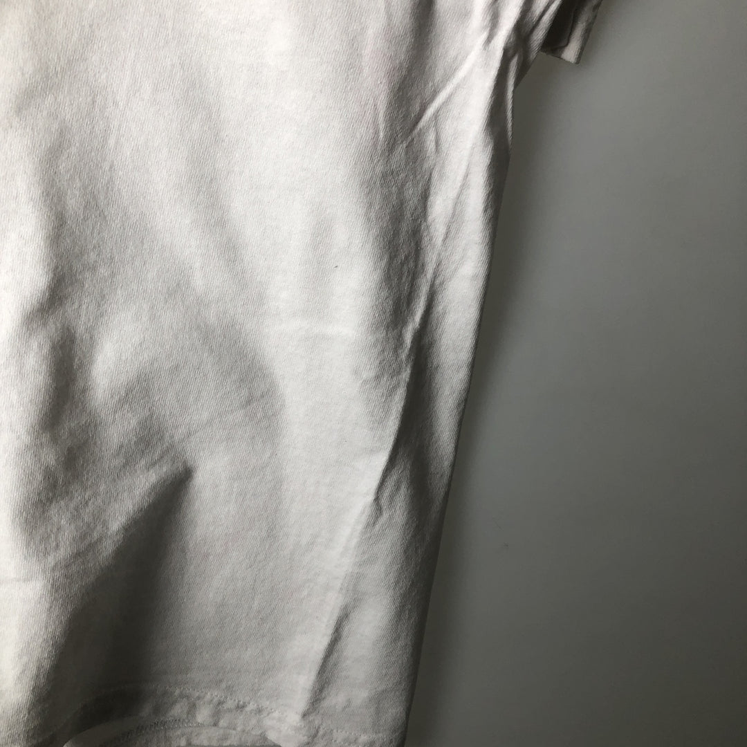 90'S Fruit of the Loom Screen Stars Print T-Shirt, Men's XL (approx.), Vintage cotton white type Vintage Second Hand