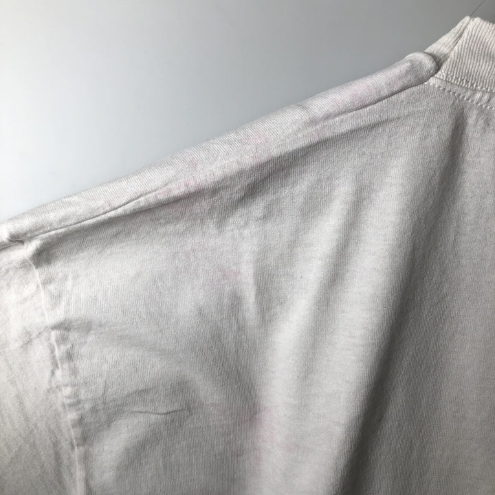 90'S Fruit of the Loom Screen Stars Print T-Shirt, Men's XL (approx.), Vintage cotton white type Vintage Second Hand
