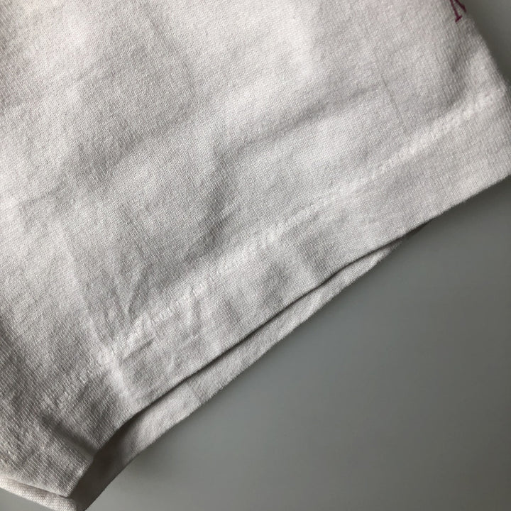 90'S Fruit of the Loom Best Printed T-shirt, Made in USA, Men's XL, Vintage cotton white type Vintage Second Hand