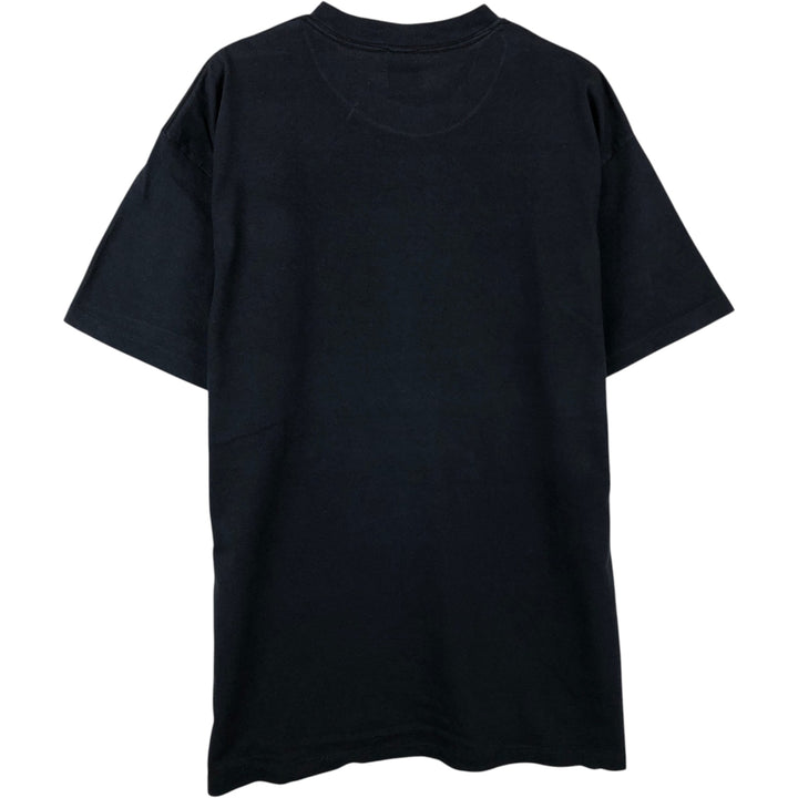 Vintage 90'S Delta DELTA Printed T-shirt, Made in USA, Men's L size cotton black type Vintage Second Hand