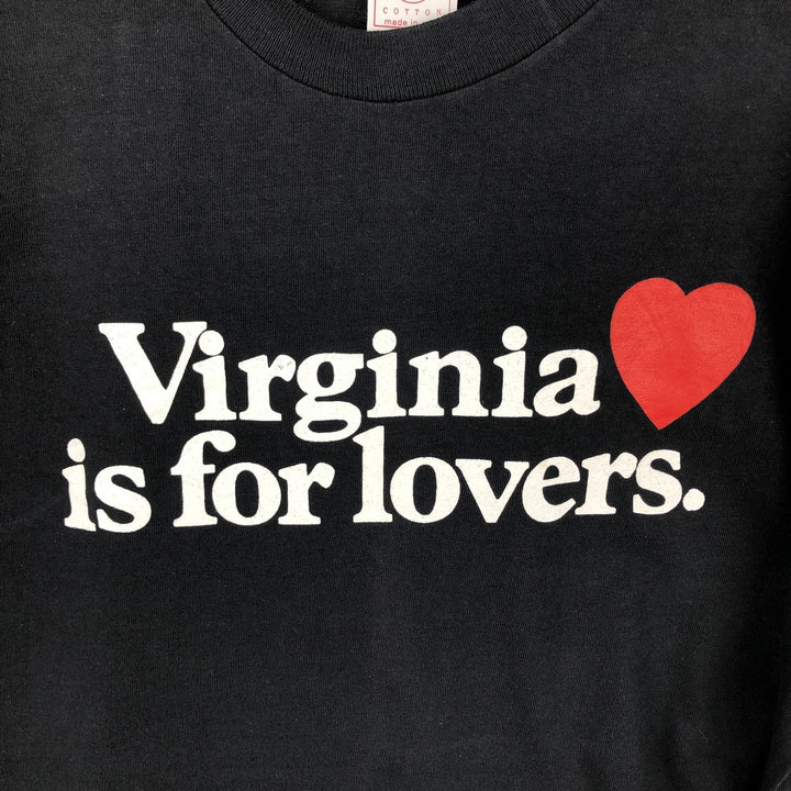 Vintage 90'S Delta DELTA Printed T-shirt, Made in USA, Men's L size cotton black type Vintage Second Hand