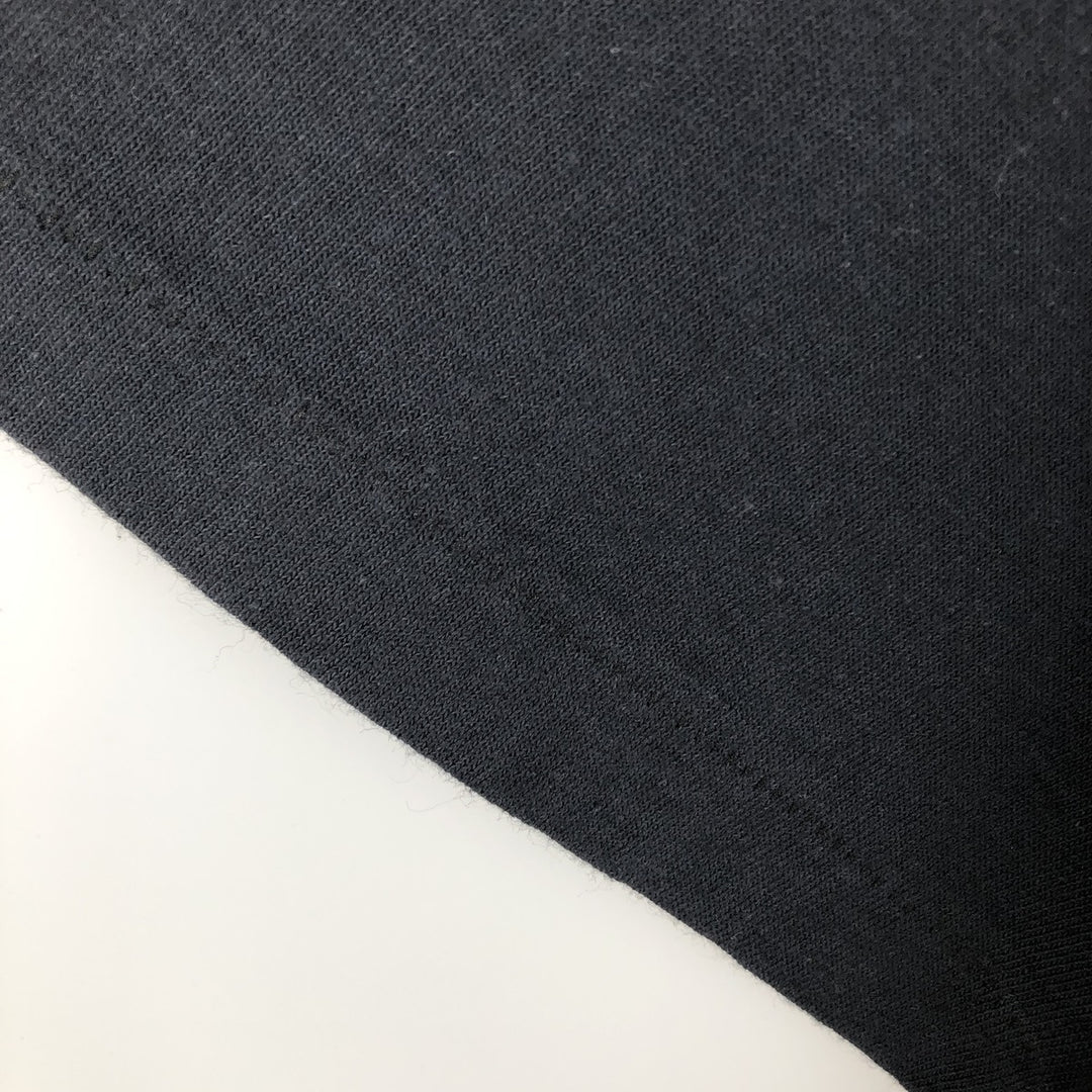 Vintage 90'S Delta DELTA Printed T-shirt, Made in USA, Men's L size cotton black type Vintage Second Hand