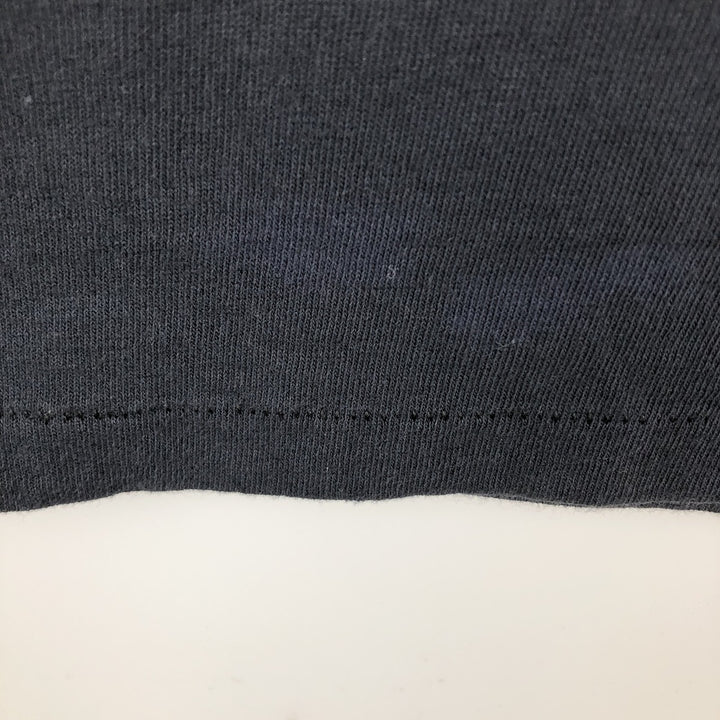Vintage 90'S Delta DELTA Printed T-shirt, Made in USA, Men's L size cotton black type Vintage Second Hand