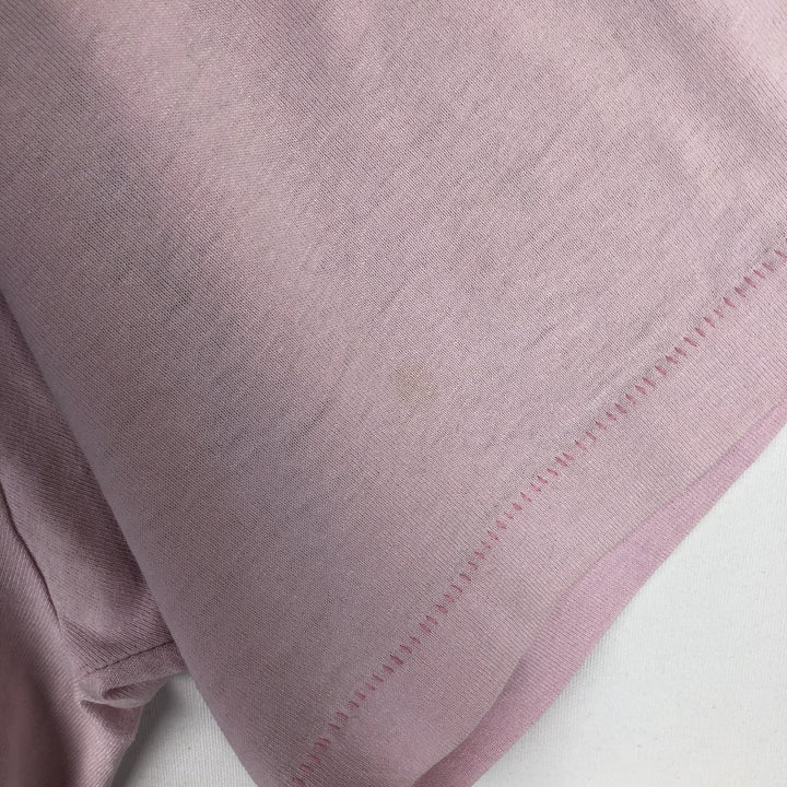 90'S Screen Stars Best Printed T-shirt Made in USA Men's XL Vintage cotton pink type Vintage Second Hand