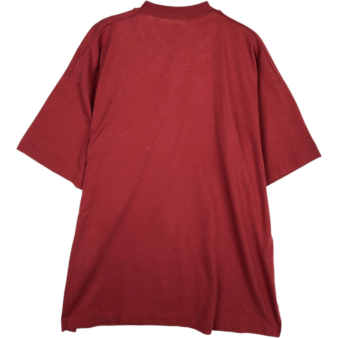 90'S Fruit of the Loom Best Printed T-shirt, Made in USA, Men's XL, Vintage cotton red type Vintage Second Hand