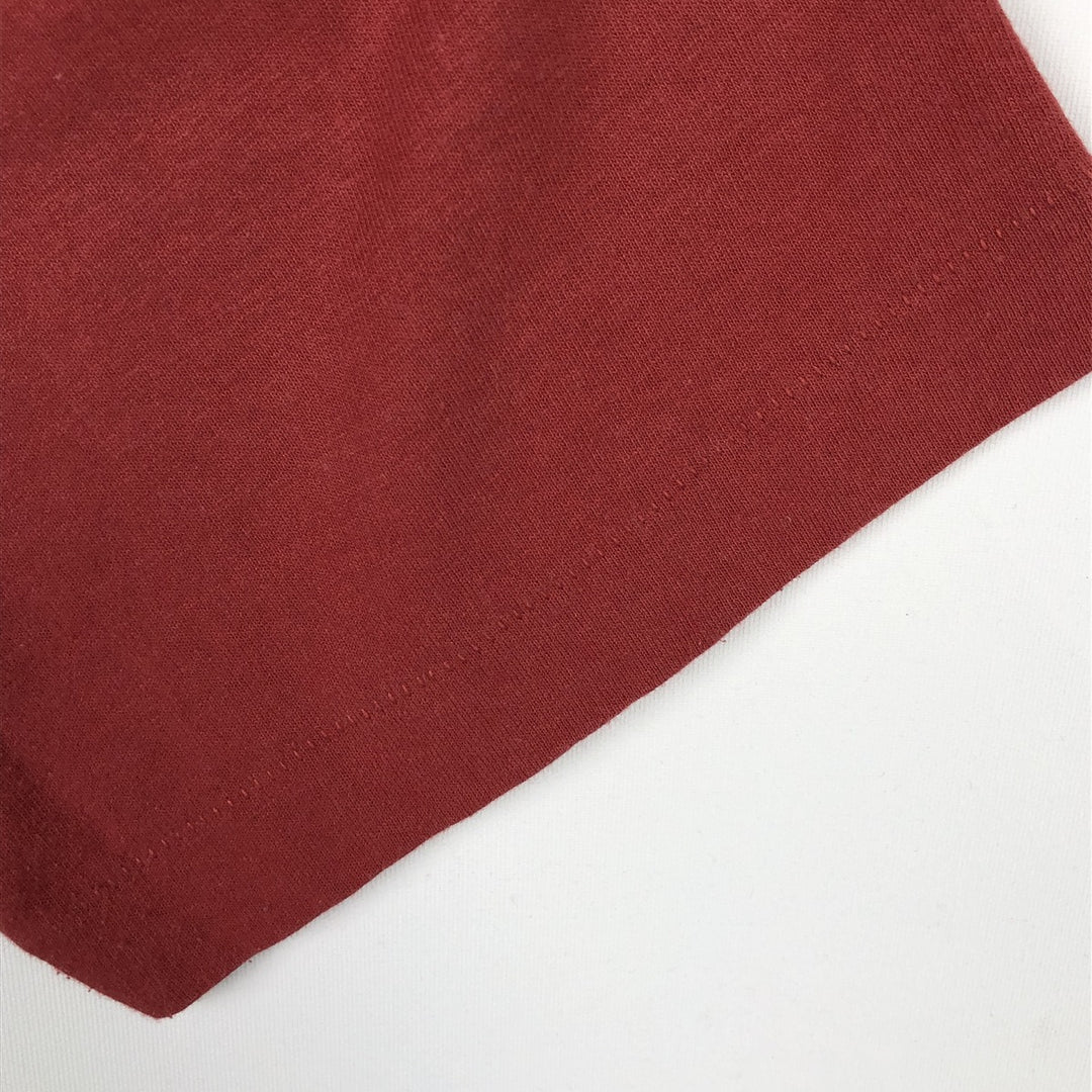 90'S Fruit of the Loom Best Printed T-shirt, Made in USA, Men's XL, Vintage cotton red type Vintage Second Hand