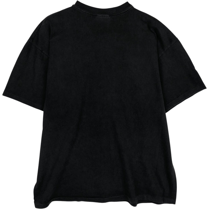 Hanes printed t-shirt, men's size XL. cotton black type Vintage Second Hand