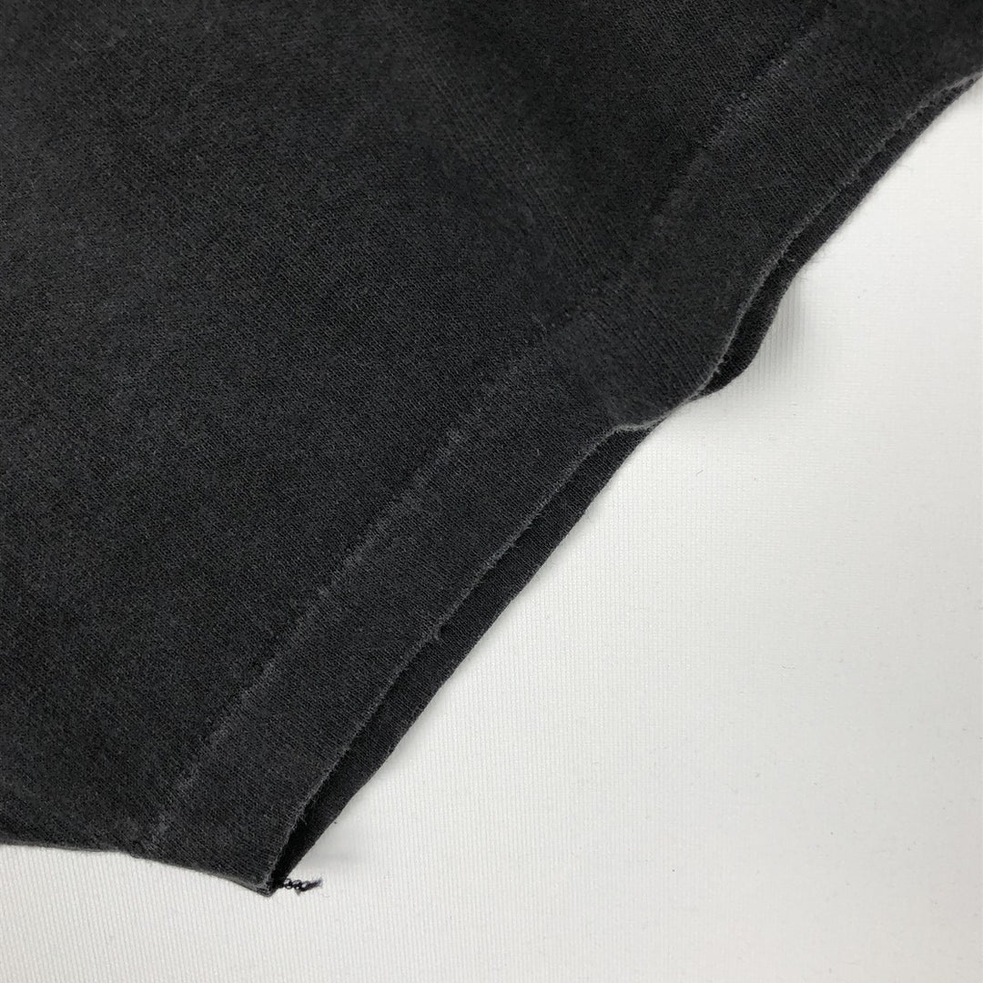Hanes printed t-shirt, men's size XL. cotton black type Vintage Second Hand