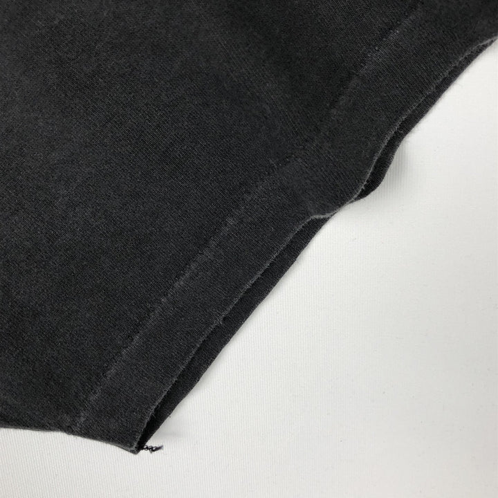 Hanes printed t-shirt, men's size XL. cotton black type Vintage Second Hand