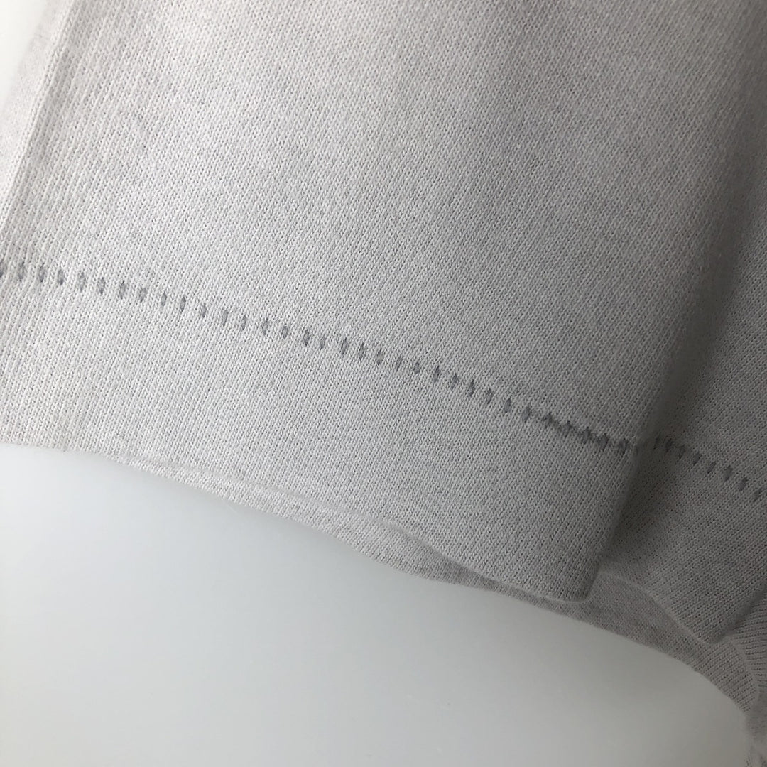 90'S Fruit of the Loom printed T-shirt, made in the USA, men's size M, vintage cotton gray type Vintage Second Hand