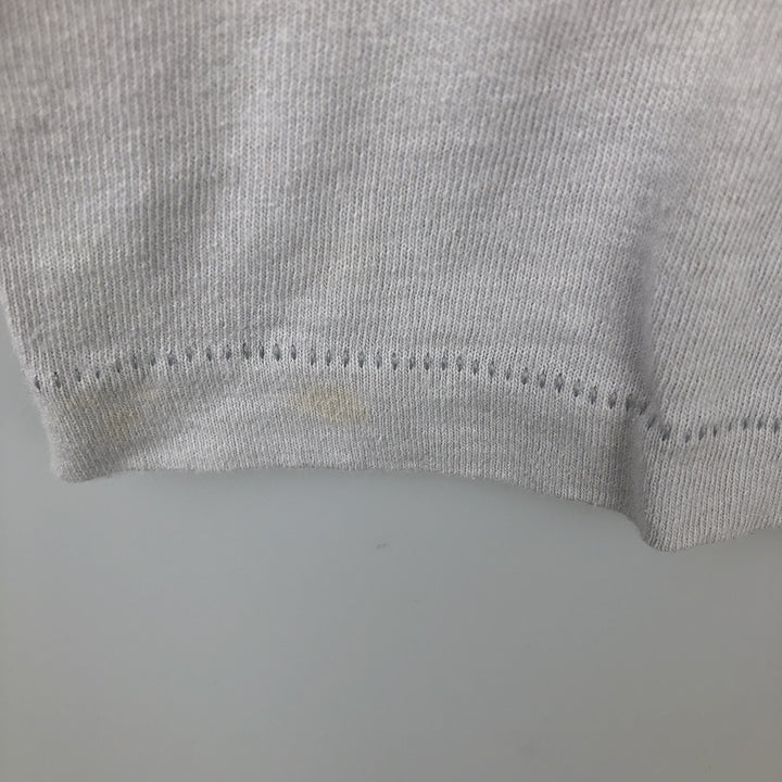 90'S Fruit of the Loom printed T-shirt, made in the USA, men's size M, vintage cotton gray type Vintage Second Hand