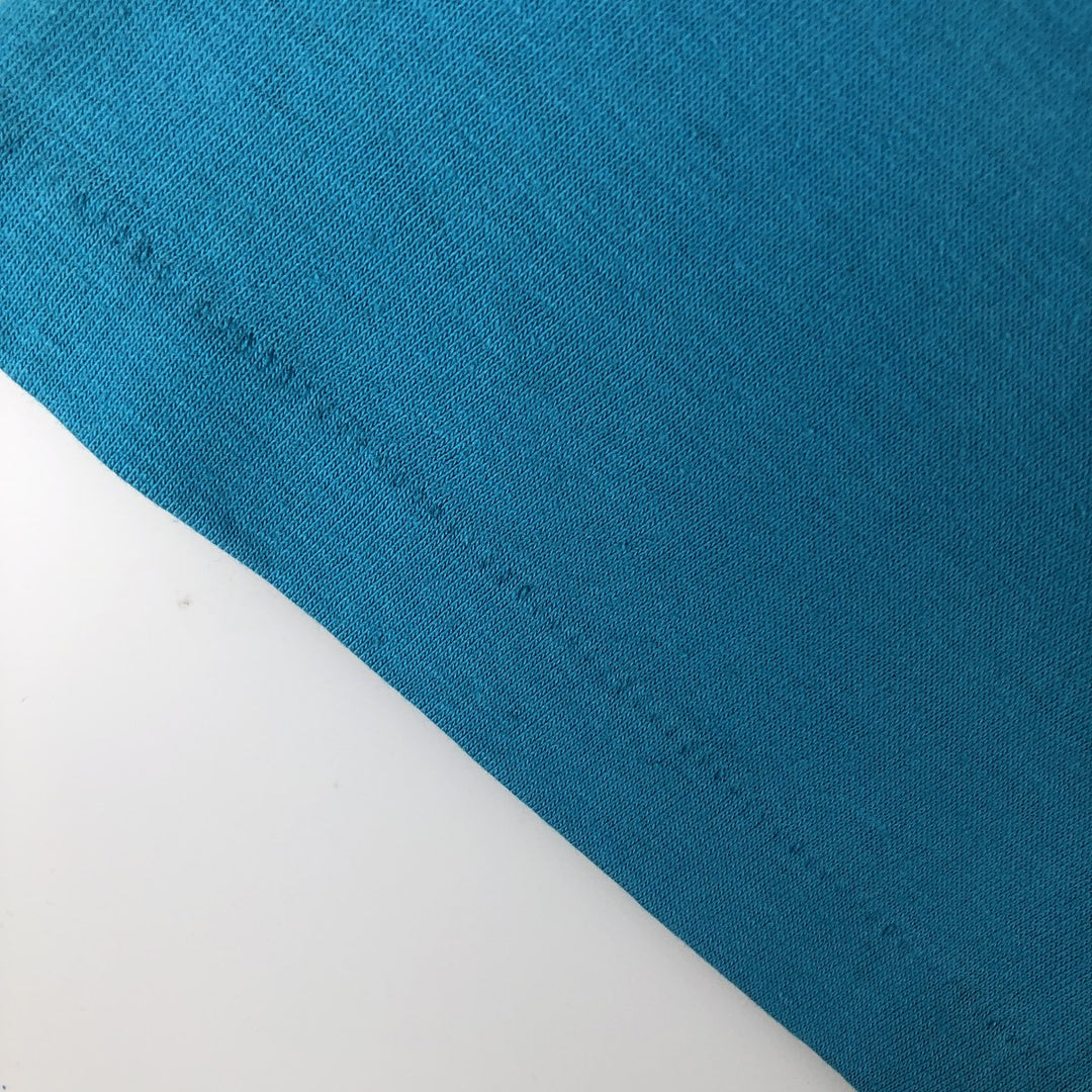Vintage 1980'S Hanes Fifty-Fifty Blue Tag Print T-Shirt, Made in USA, Men's XL cotton Blue type light blue Vintage Second Hand
