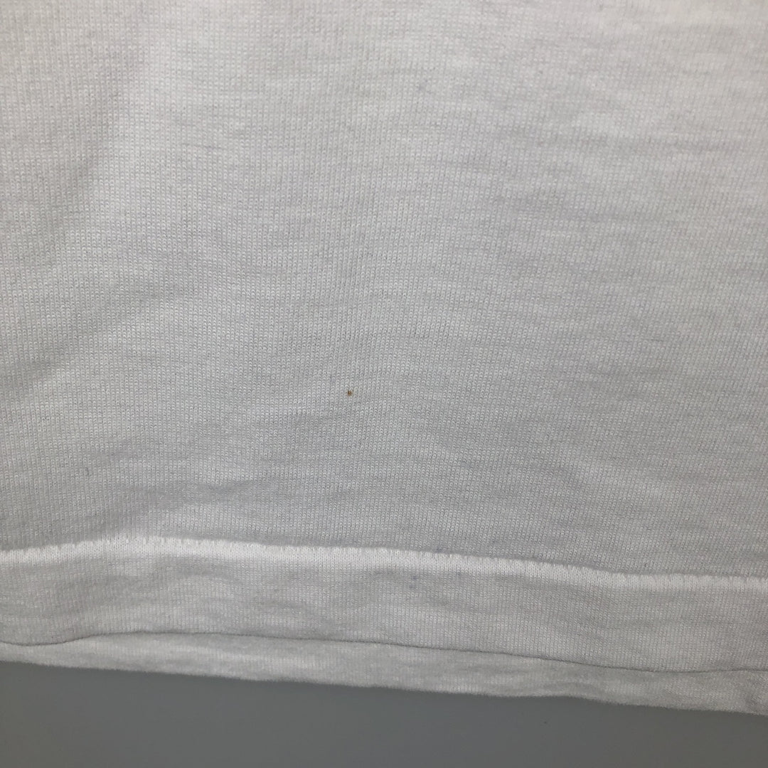 90'S Screen Stars Comic Relief Print T-Shirt, Made in USA, Men's Size L (approx.), Vintage cotton white type Vintage Second Hand