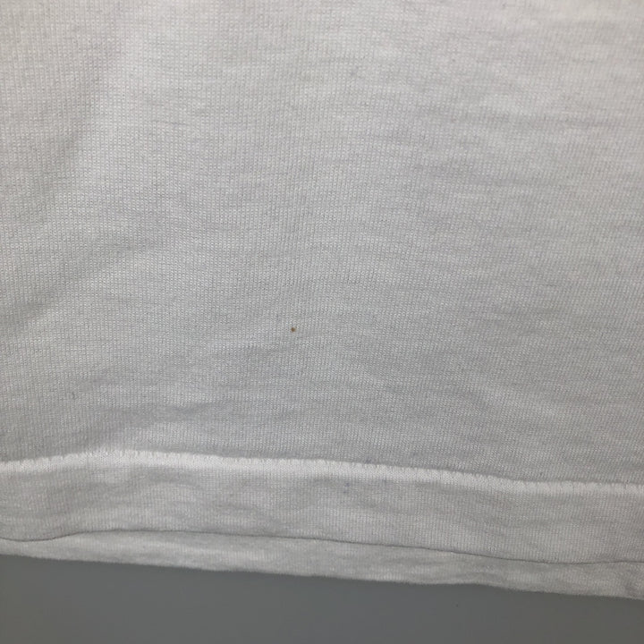 90'S Screen Stars Comic Relief Print T-Shirt, Made in USA, Men's Size L (approx.), Vintage cotton white type Vintage Second Hand