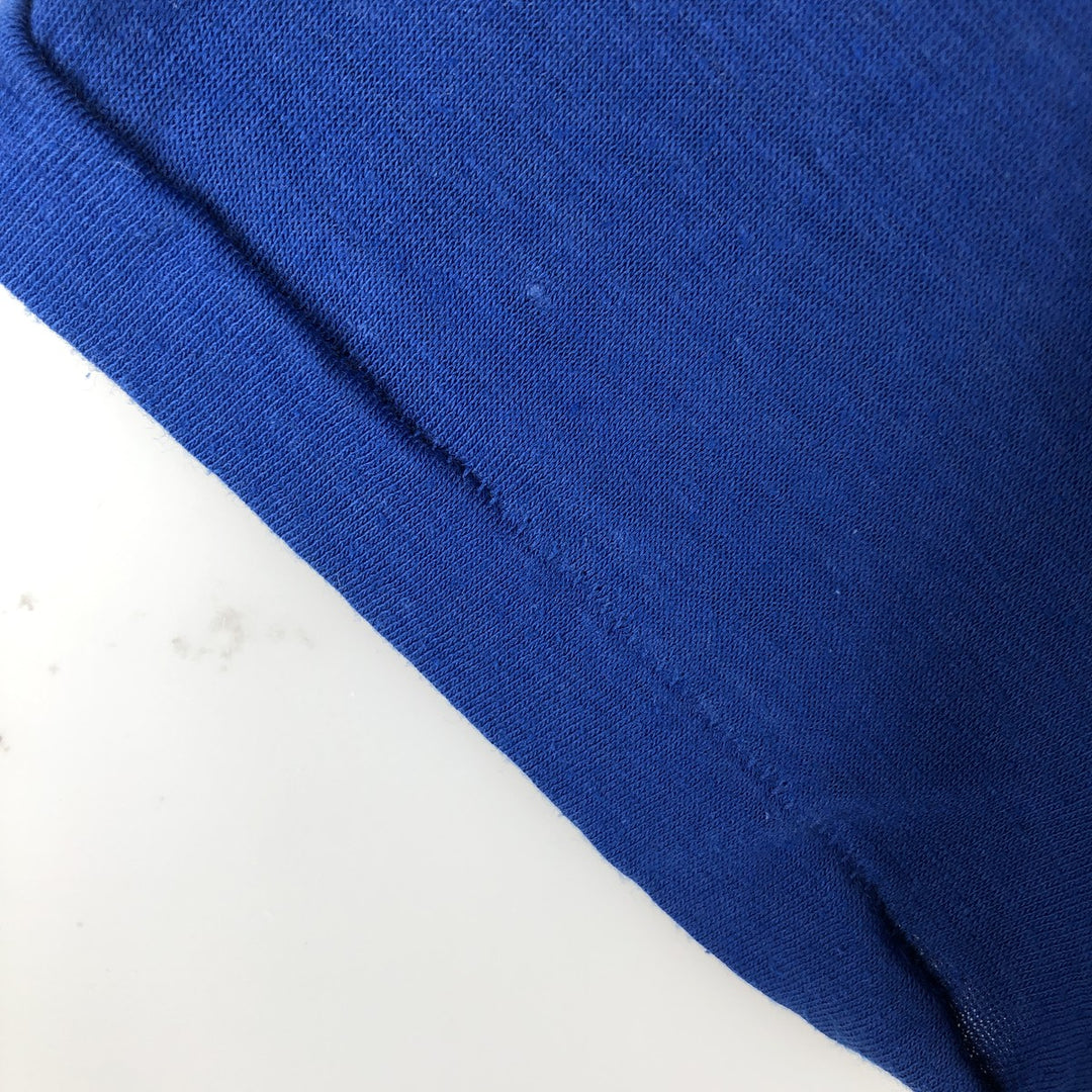 ~90'S Vintage Printed T-shirt, Men's M size unclear blue type Vintage Second Hand