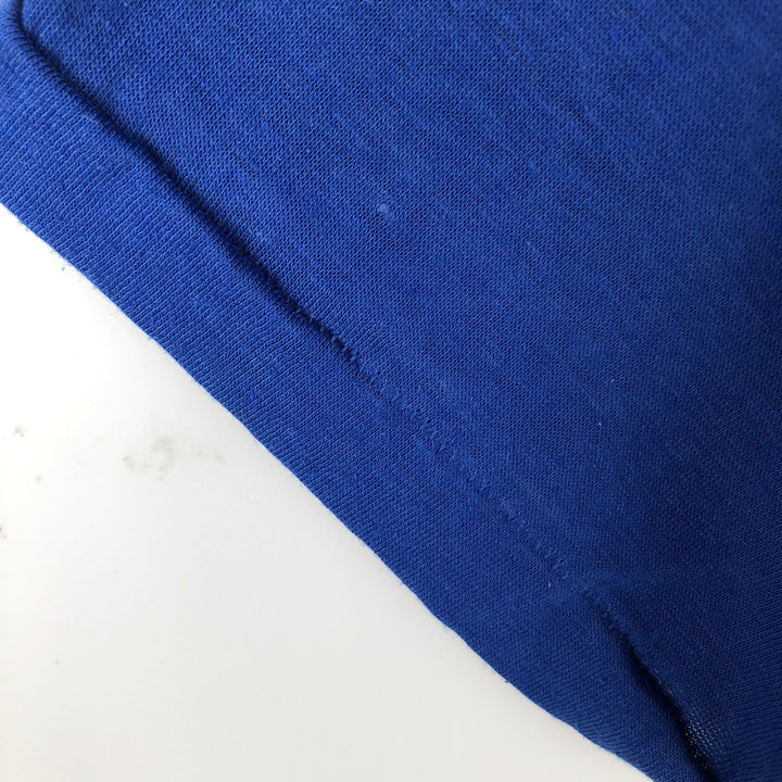 ~90'S Vintage Printed T-shirt, Men's M size unclear blue type Vintage Second Hand