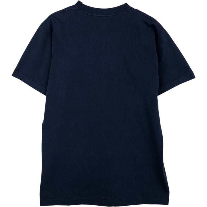 90'S Screen Stars Best Printed T-shirt Made in USA Men's L Vintage cotton navy blue type Vintage Second Hand