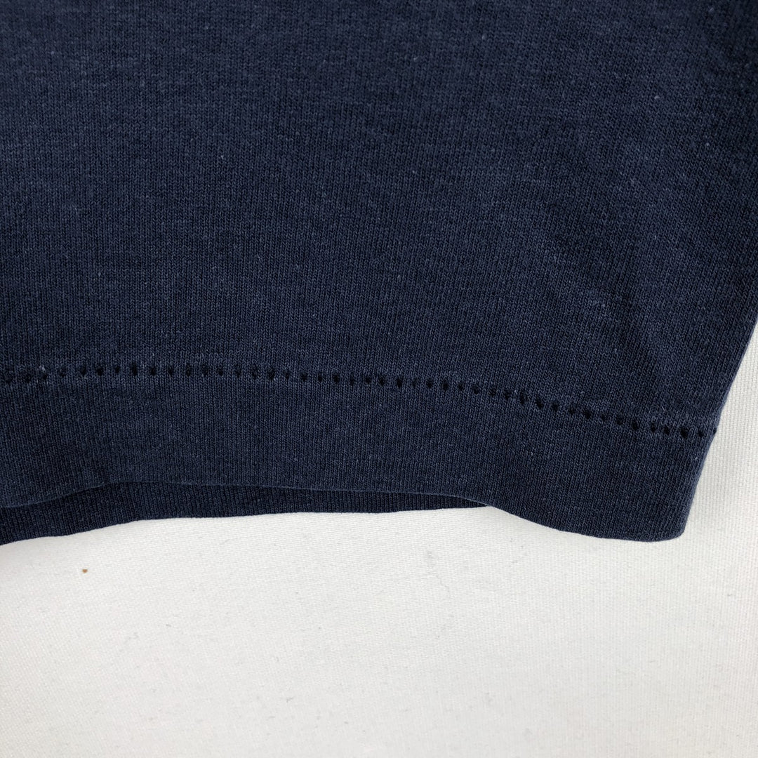 90'S Screen Stars Best Printed T-shirt Made in USA Men's L Vintage cotton navy blue type Vintage Second Hand