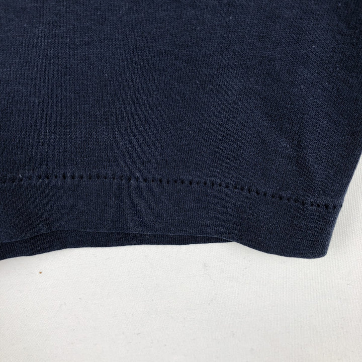 90'S Screen Stars Best Printed T-shirt Made in USA Men's L Vintage cotton navy blue type Vintage Second Hand