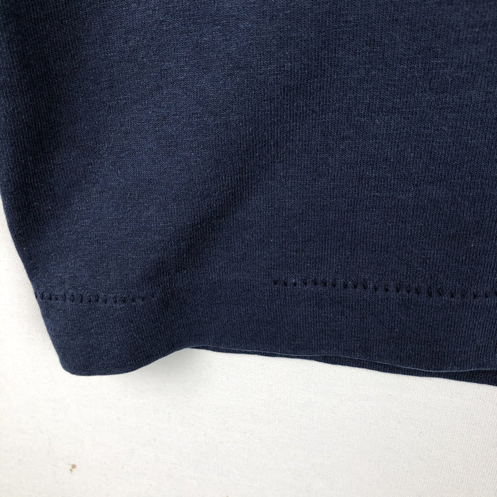 90'S Screen Stars Best Printed T-shirt Made in USA Men's L Vintage cotton navy blue type Vintage Second Hand